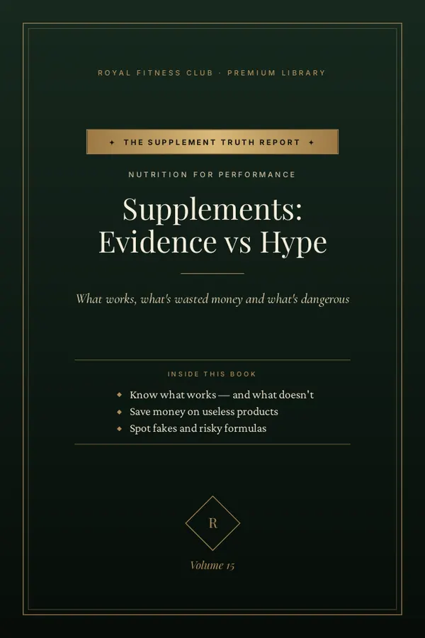Supplements: Evidence vs Hype — cover