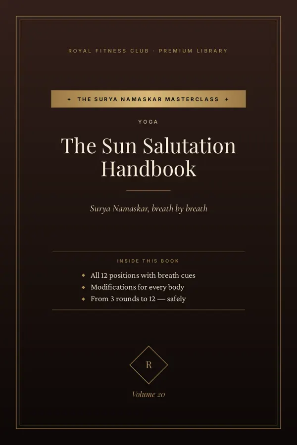 The Sun Salutation Handbook — cover