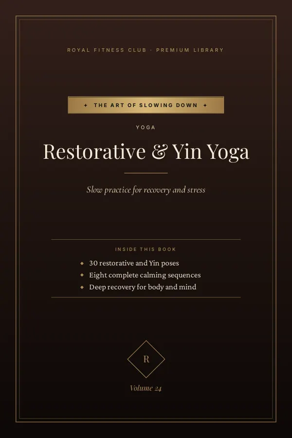 Restorative & Yin Yoga — cover