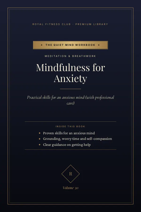 Mindfulness for Anxiety — cover