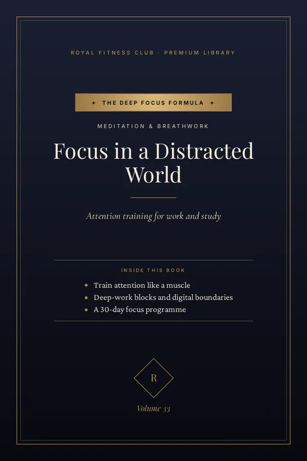 Focus in a Distracted World — cover