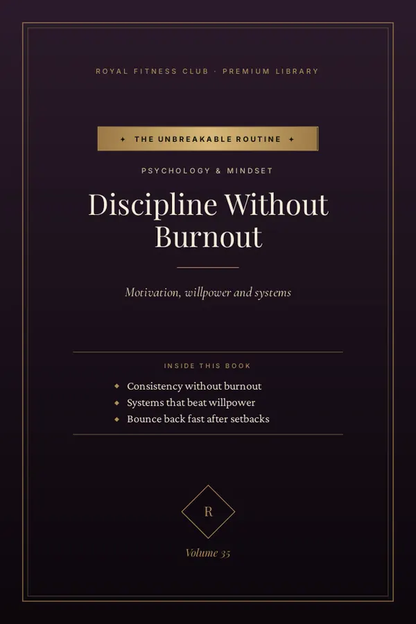Discipline Without Burnout — cover
