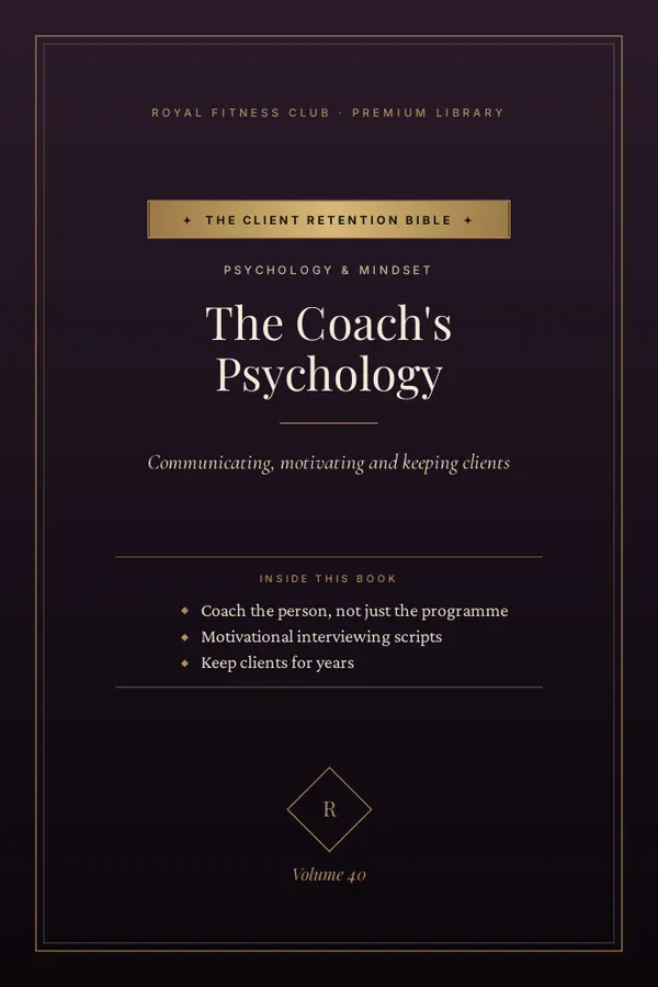 The Coach's Psychology — cover