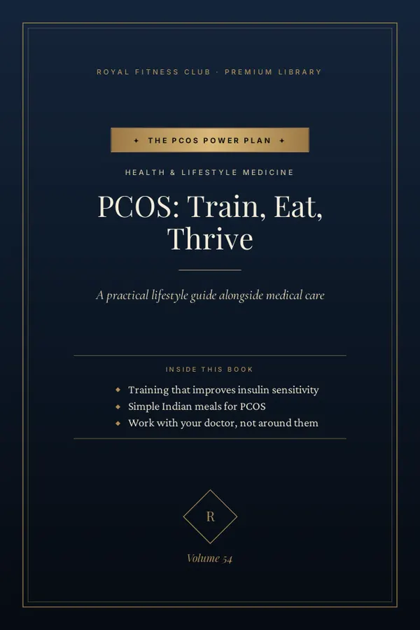 PCOS: Train, Eat, Thrive — cover