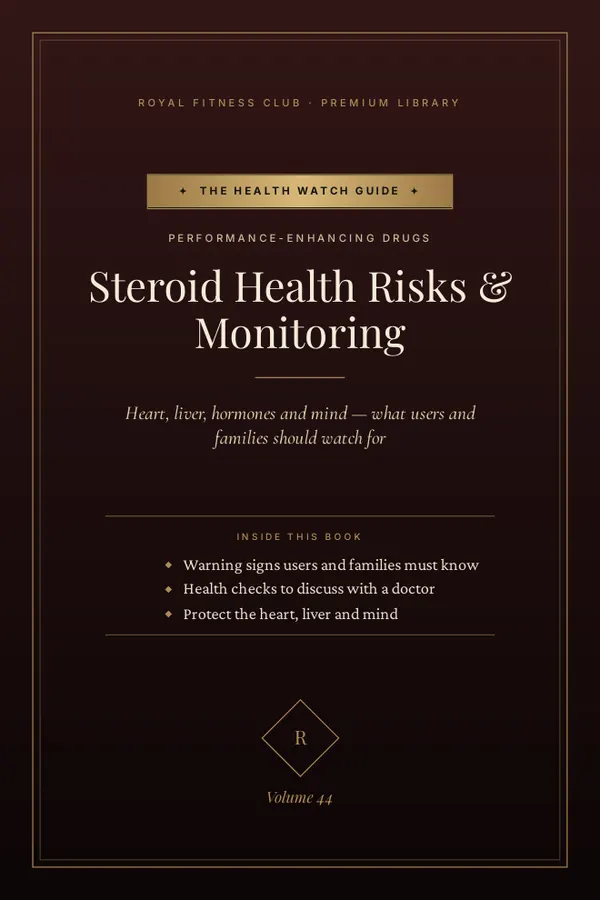 Steroid Health Risks & Monitoring — cover