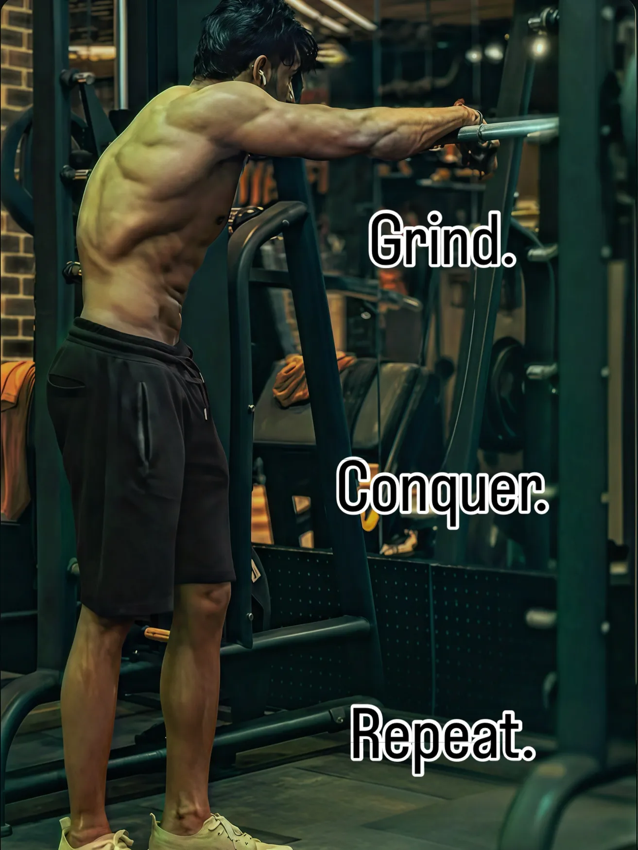 Grind. Conquer. Repeat.